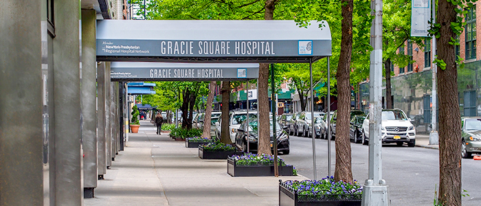 Gracie Square Hospital Front Entrance
